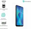 Защитная бронированная пленка на экран и заднюю панель OPPO A1k (Глянцевая)