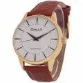 Наручные часы OMAX, коричневый, золотой, белый, желтый