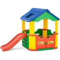 Игровой домик Happy Box JM-802B, с горкой, полипропилен, 109 см x 183 см x 125см