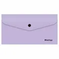 Папка-конверт на кнопке Berlingo Instinct С6, 200мкм, лаванда, (12шт.)