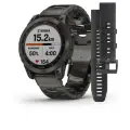 Часы Garmin Fenix 7 Sapphire solar, Gray Titanium Band (010-02540-39)