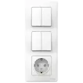 Systeme Electric Blanca Розетка с заземлением шт 16А, 250В
