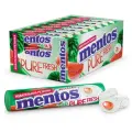 Жевательная резинка MENTOS Pure Fresh Арбуз, 15.5 г, 24 шт. в уп.