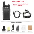 Портативная рация Zastone X6, headset det line