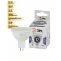 (20 шт.) Светодиодная лампочка ЭРА стандарт MR16 GU5.3 220V 12W(960lm) 6000K 6K 50х46 MR16-12W-860-GU5.3 Холодный белый. Цоколь GU5.3