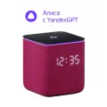 Умная колонка Яндекс Станция Миди с Алисой на YandexGPT, raspberry / малиновый, Zigbee,