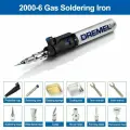 Газовый паяльник Dremel 2000-6EU, 6 сменных наконечников для паяльника