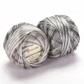 Пряжа TULIP (YarnArt), джинс-бел-св. бежевый - 476, 100% микрофибра, 6 мотков, 50 г, 250 м.