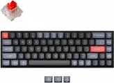 Клавиатура беспроводная Keychron K6 Pro ( K pro Red Switch) черный (K6P-J1)
