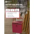 Термобокс для автомобиля 14 л/Арктика 2200/термоконтейнер с ручкой, бордовый