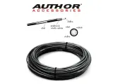 Рубашка тросика тормоза велосипеда ABR-Cgx 5mm, 30m Black без заглушки , 30м, черная AUTHOR