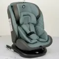 Автокресло Indigo Jovola Fuller Isofix растущее, поворотное 0-36 кг, шалфей-серый