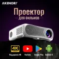 Проектор для фильмов CAIVVEI LED-345MA12AW поддерживает 4k Android 9.0