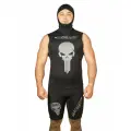 Майка неопреновая EPSEALON SKULL BLACK 2.5 мм, шлем/без рукавов, р-р S5/XL