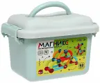 Магнитный конструктор Магникс, развивающая игра для малышей, детский игровой набор из 52 деталей