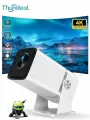 ThundeaL Проектор ThundeaL 4K Full HD проектор FHD TD80W Android WiFi 3D домашний кинотеатр, 1LCD, белый