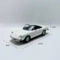 WELLY Norev 1:18 Alfa Romeo 2000 металлическая модель автомобиля Белый, B