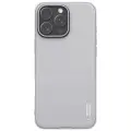 Усиленный чехол серого цвета (Titanium Gray) от Nillkin для iPhone 16 Pro, серия Super Frosted Shield Pro