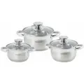 Набор кастрюль 6 предметов из нержавеющей стали Ofenbach