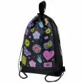 Мешок для обуви юнландия с ручками, боковой карман на молнии, 46х36 см, Patches, 272406 Набор - 2 шт.