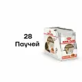 28 ШТ. Royal Canin Ageing 12+ Влажный корм (пауч) для пожилых кошек старше 12 лет, кусочки в соусе, 85 гр.