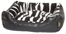 PRIDE лежак прямоугольный Зебра 60 х 50 х 18 см (1 шт)