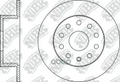 Диск тормозной SKODA Octavia (04-) задний (1шт.) NIBK NiBK арт. RN33004