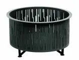 Очаг для костра Гармония, стальная костровая чаша , черная