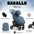 Коляска прогулочная всесезонная BABALO-2024 Синий с черным