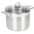 Кастрюля со стеклянной крышкой MASTER CHEF 12.0л 28х20см