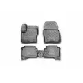 Коврики 3D в салон FORD Kuga (II, IIр) 2013-2016, 2017-2019, 4 шт. ELEMENT арт. CARFRD00009K