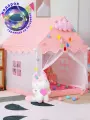 Палатка игровая детская домик большой для девочки металлический каркас