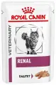 Влажный корм для кошек Royal Canin Renal - паштет, при проблемах с почками 10 шт. х 85 гр, Австрия