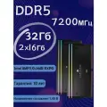 Corsair DOMINATOR TITANIUM RGB оперативная память 32GB (2x16GB) DDR5 DRAM 7200MT/s CL34
