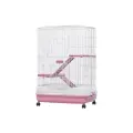 Kredo Клетка для грызунов R52 (розовая) 68*46*92 см