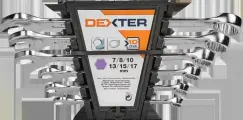 Набор ключей комбинированных Dexter COMB.6PCS SET 7-17 мм, 6 предметов