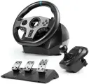 Игровой руль, контроллер PXN для PC 900 градусов, с педалями и коробкой передач