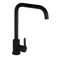 Смеситель для кухни Corsa Deco Everest черный с высоким изливом однорычажный (966376)