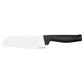 Нож кухонный Нож сантоку FISKARS Hard Edge, лезвие: 16.1 см, серебристый/черный
