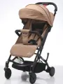 Коляска прогулочная складная для путешествий Tommy Trip коричневая