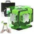 Лазерный уровень HUEPAR P04CG (4D, 16 линий, Bluetooth, зеленый луч)