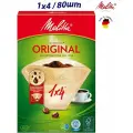 Фильтры для кофе 1х4 Melitta Original коричневые 80 шт.