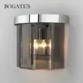 Бра / Настенный светильник Bogate's Eclipse 357/1, E14, 60 Вт, цвет хром/дымчатый