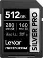 Карта памяти Lexar Professional Silver Pro SDXC 512 ГБ [LSDSIPR512G-BNNNG]