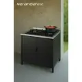 VERANDA: Модуль для Газовой Плиты, 4 Конфорки - Уличная Модульная Кухня