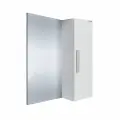 Шкаф-зеркало НЕО-80 см универсал. белый