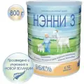 Сухой молочный напиток Нэнни 3 на основе козьего молока, 800гр