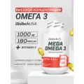Mega Omega 3 капс., 180 шт., 1 уп.
