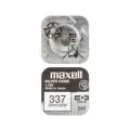 Maxell 337 (SR416SW) | 1.55 Вольт, Оксид Серебра (silver oxide) батарейка - 10шт.
