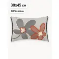 Чехол на подушку 30х45 см декоративная наволочка с цветами Stone flowers Ethnic Tkano TK25-CC0004